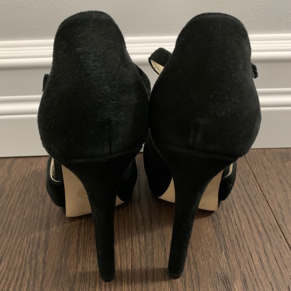 MICHAEL Michael Kors suede heels sz 6 - Picture 4 of 5